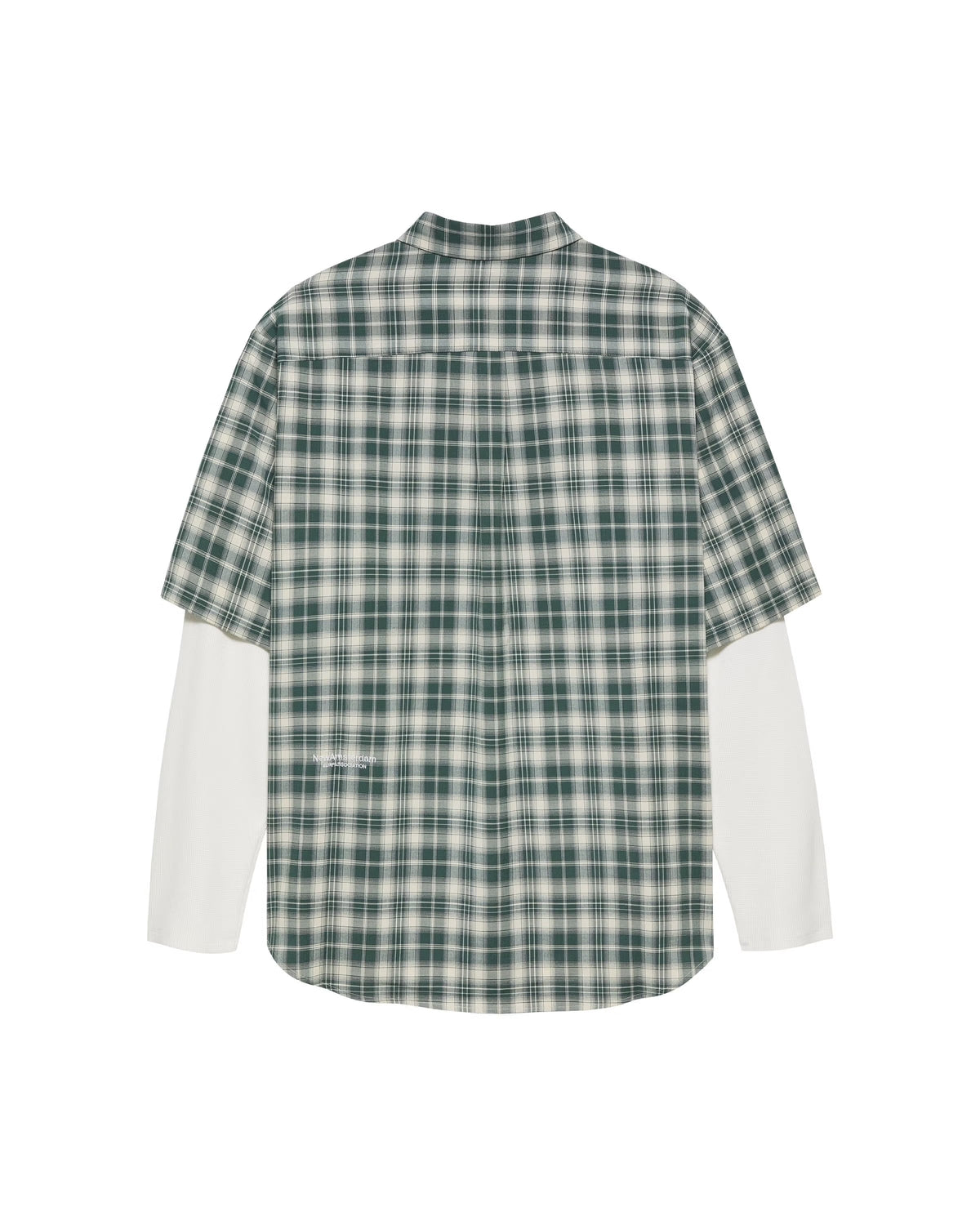 DOUBLE LAYER SHIRT GREEN