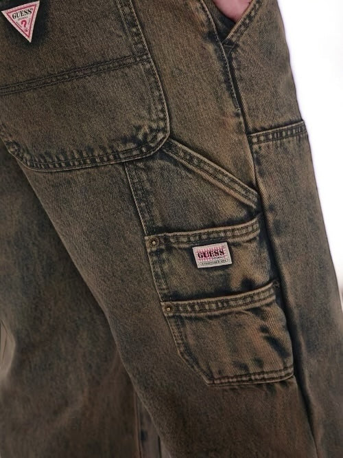 JEANS ACID WASH BROWN GUESS OG