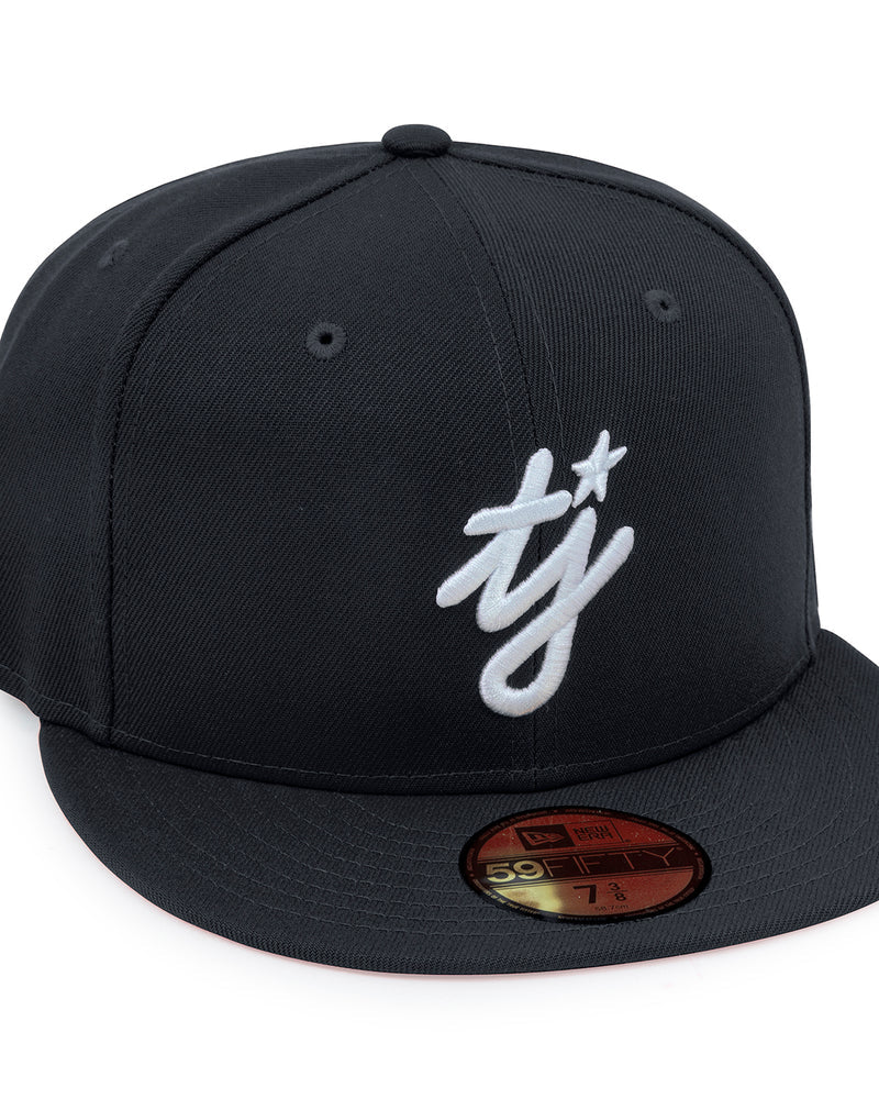 NE X TJ INITIALS BLACK 59FIFTY
