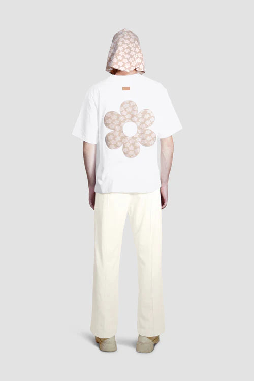 Cappellino con motivo floreale