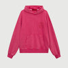 STUDDED ANARCHY HOODIE PINK