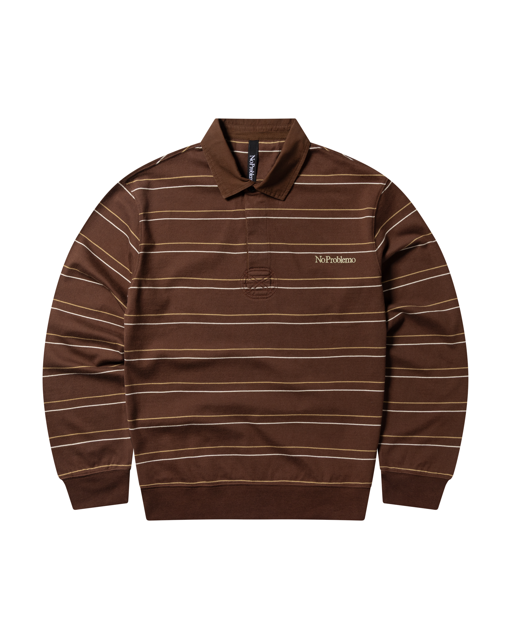 STRIPED LS RUGBY SHIRT
