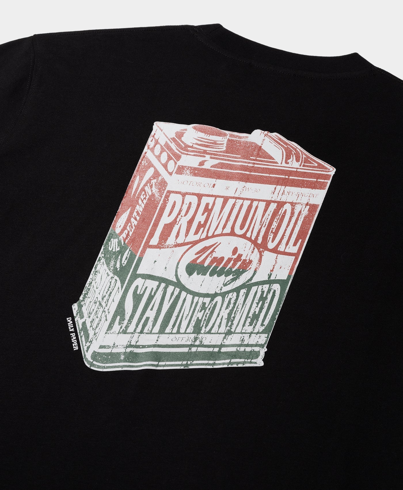 BLACK OIL CAN T-SHIRT