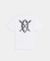 WHITE SNAKE SHIELD T-SHIRT
