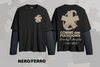 DOUBLE LONGSLEEVE BROWN CDF
