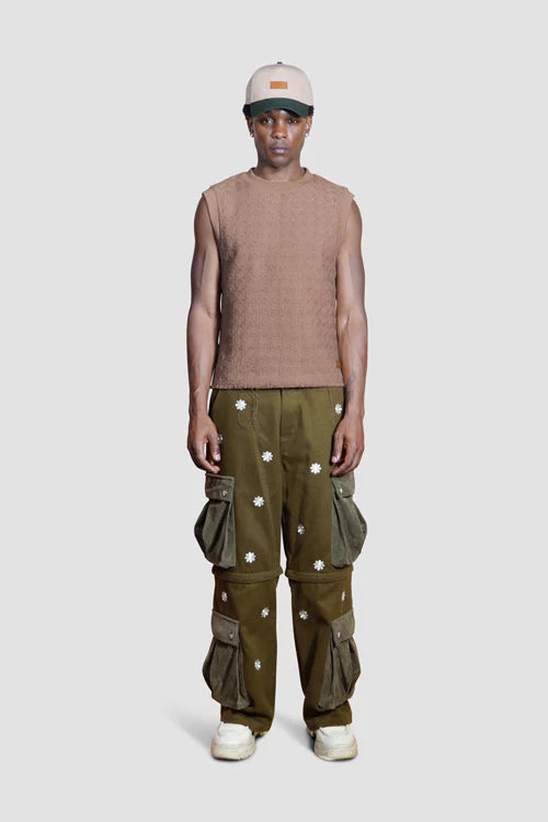 Gilet in maglia senza maniche