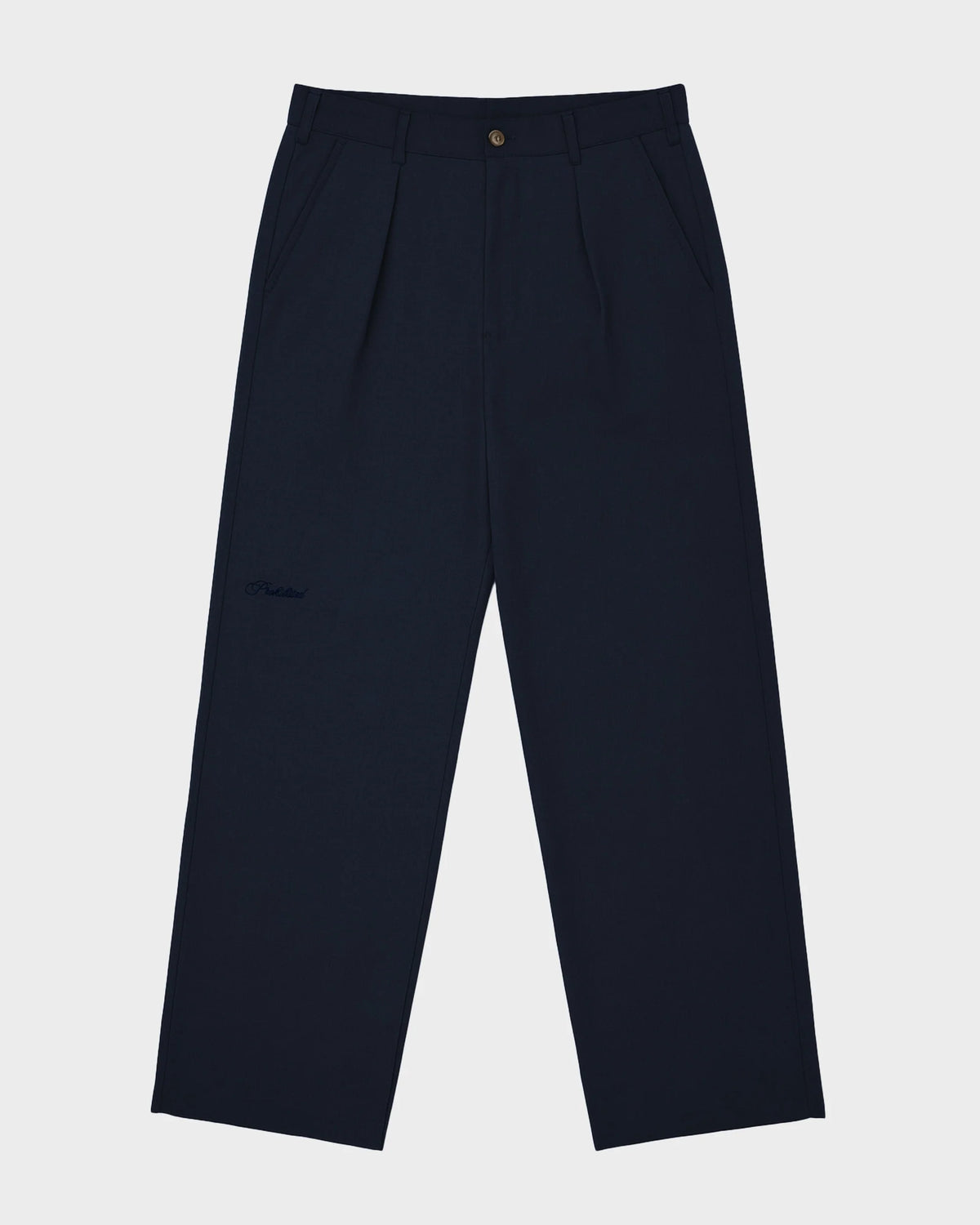 SOHO PLEATED PANTS | NAVY