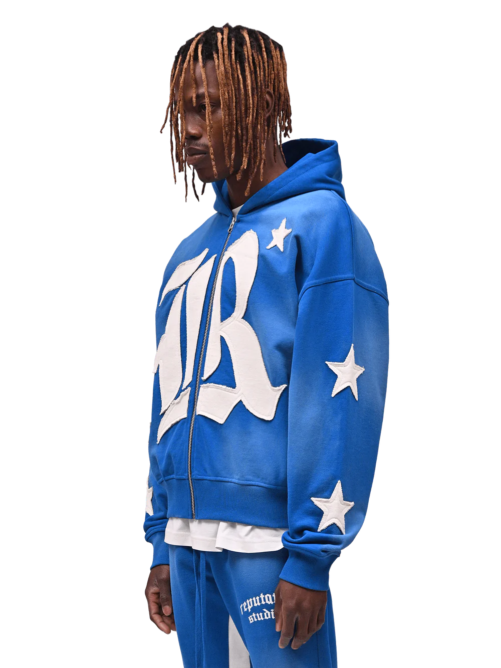 SUN FADE HOODIE - ROYAL BLUE