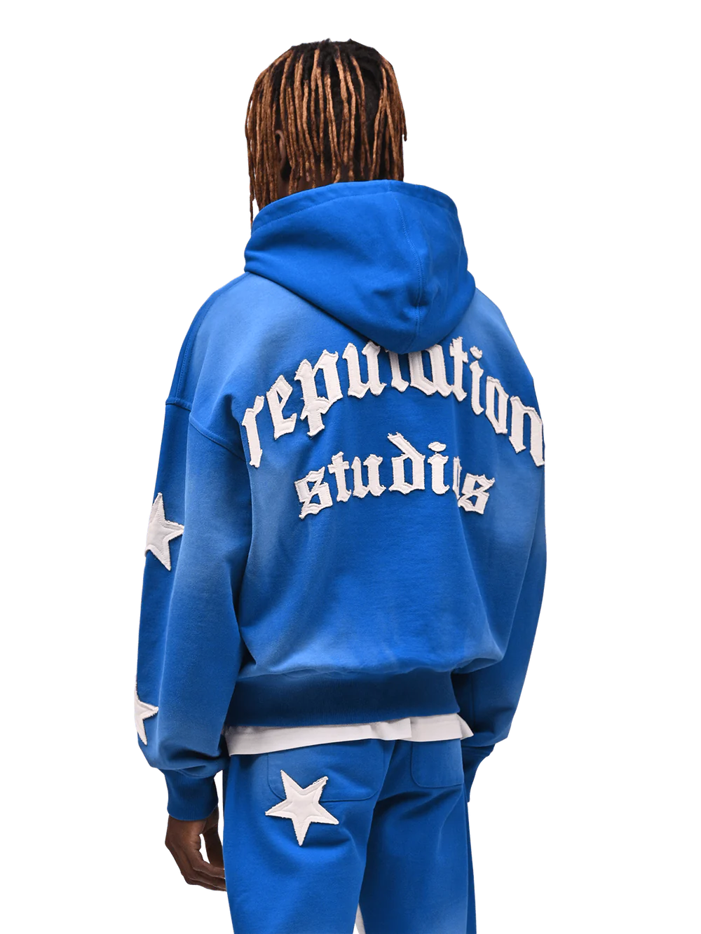 SUN FADE HOODIE - ROYAL BLUE