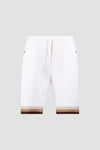 Pantaloncini in maglia waffle