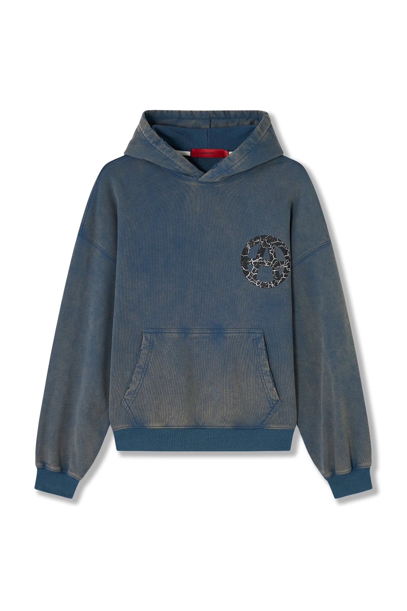 ANARCHY HOODIE NAVY BLUE