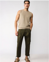 PANTALONE STRAIGHT VERDE MILITARE