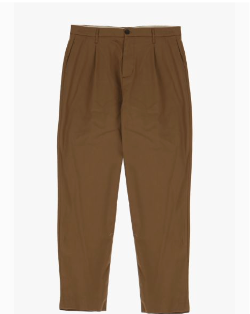 PANTALONI STRAIGHT MONOCOLOR