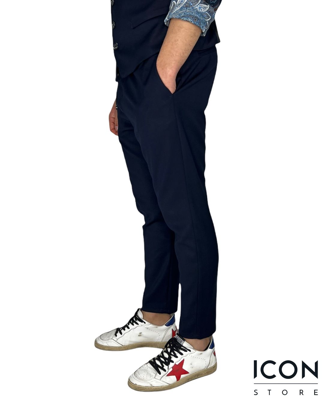 PANTALONE IMPERIAL BLU freeshipping - iconstore.it