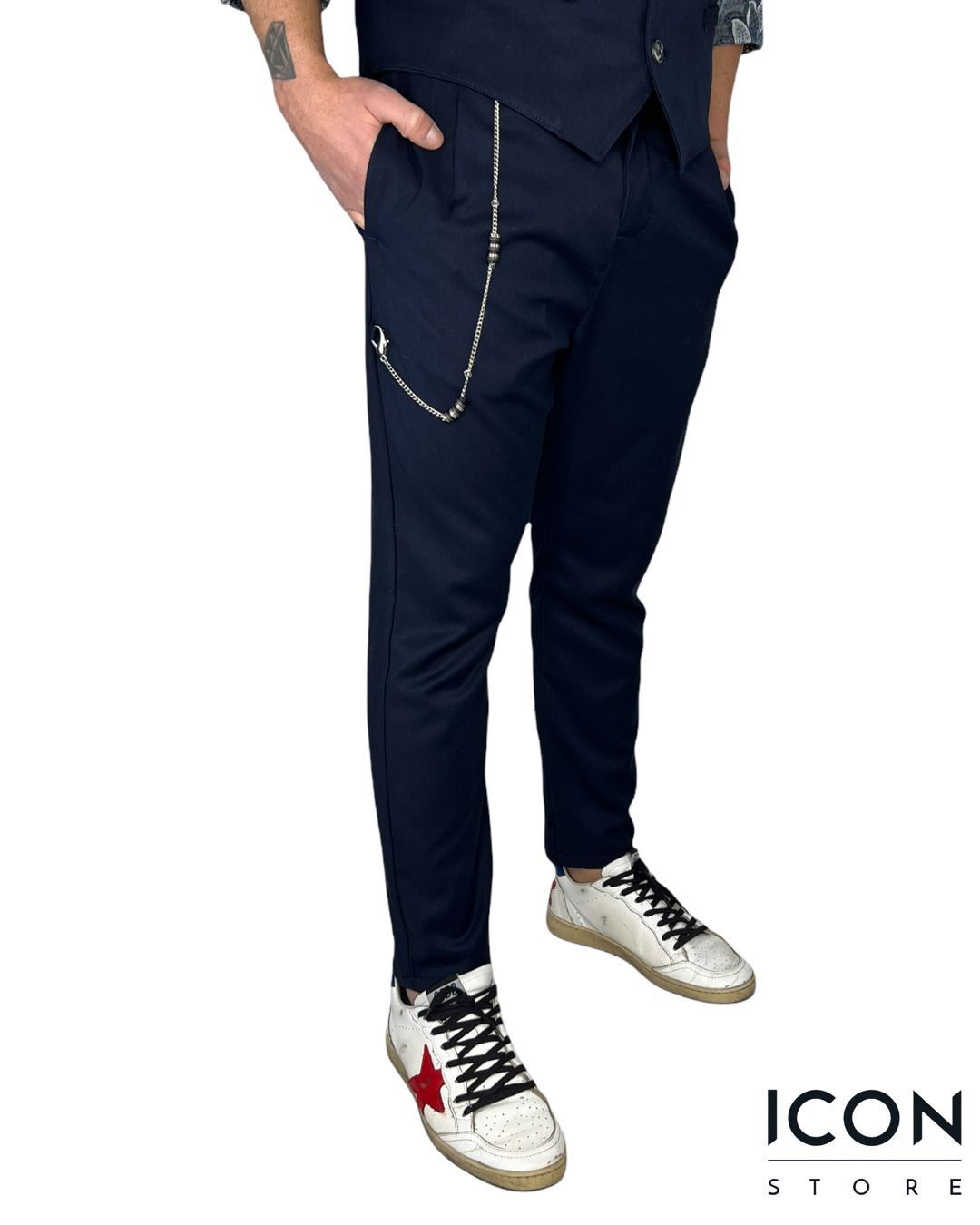 PANTALONE IMPERIAL BLU freeshipping - iconstore.it