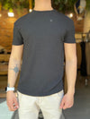 T-SHIRT NERA SLIM FIT